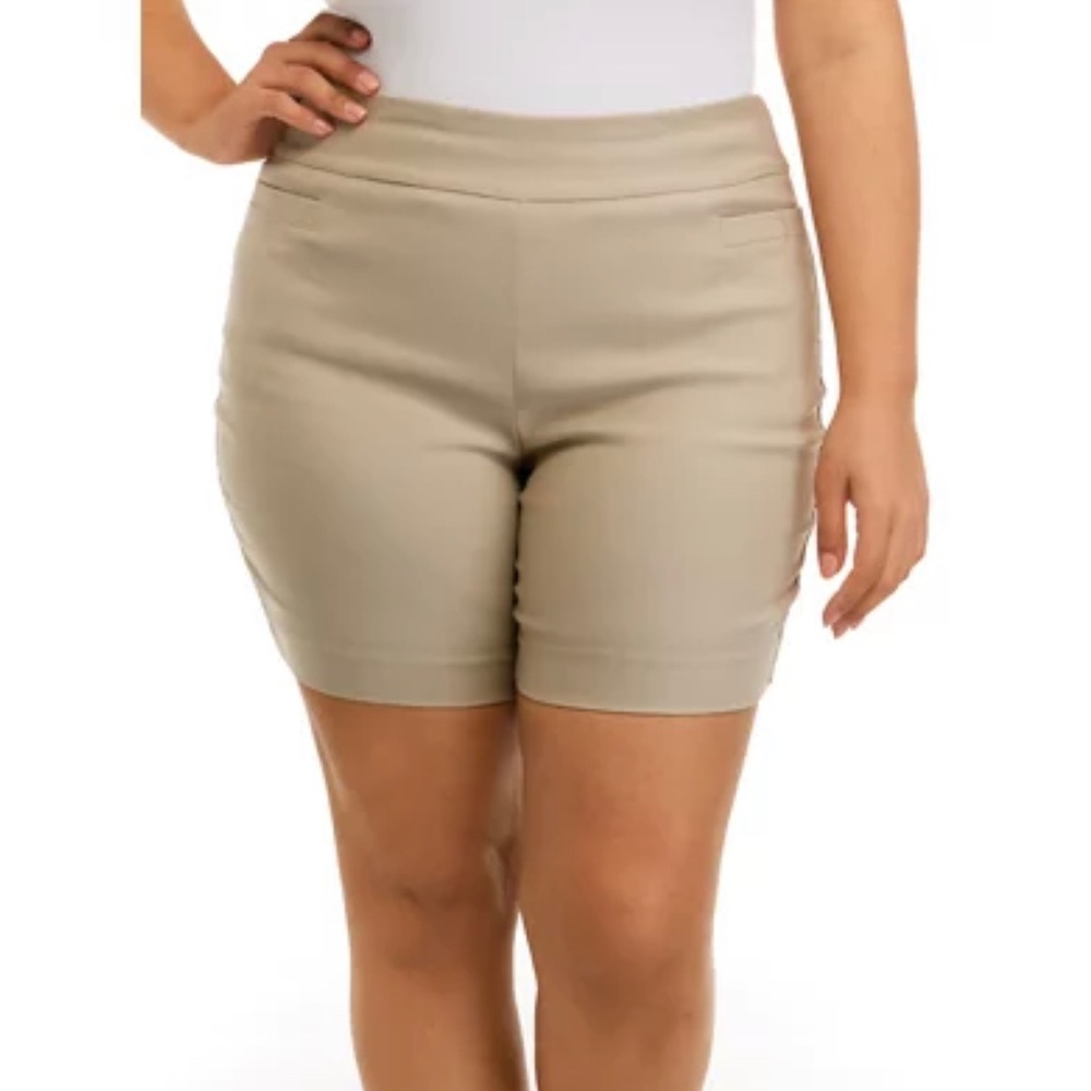 Kim Rogers high waisted trouser shorts